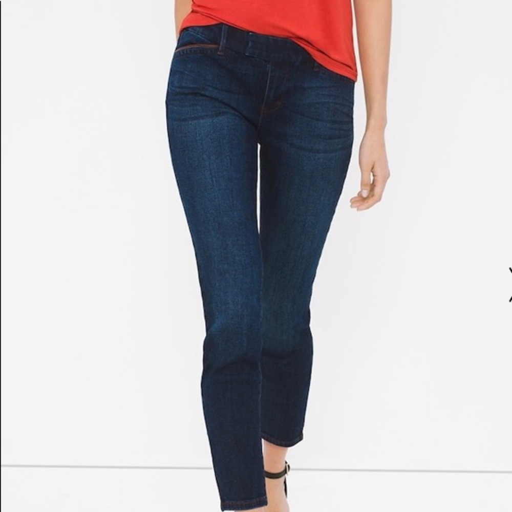 WHBM Skinny Crop Jeans